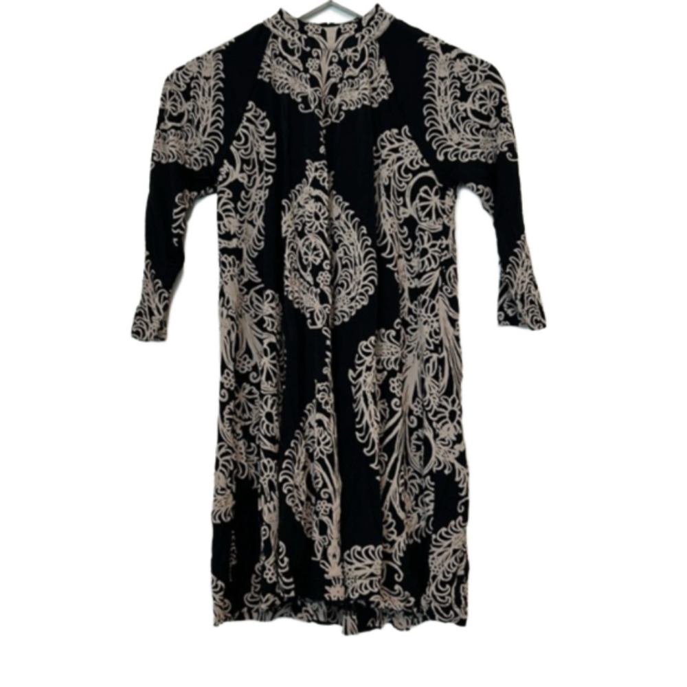 Free People Fiesta Night Combo Shift Dress, XS